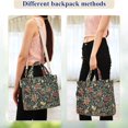 thumbnail image 4 of FORMRS Womens Corduroy Tote Bag Crossbody Shoulder Handbag with Pocket, Christmas Bows, 4 of 7