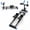 Blue + ABS+Rubber+Steel (Q235), variant on FENGFAN Blue Crawl Spine Stretch Trainer Twist Stretch Core Training Equipment Portable For Home Gym Office