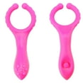 thumbnail image 2 of Open Ring Pink Massage Body Silicone Massager, 2 of 5