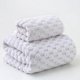 thumbnail image 1 of Juego de toallas de baño con estampado de vellón coral, anchas y poco profundas, absorbentes de agua, para cabello seco, regalo, 1 of 6