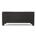 thumbnail image 6 of Outdoor Sofa Set 4 Piece, Patio Furniture Set, Wicker Sofa Set with Loveseat 2 Chairs Table, All-Weather PE Rattan and Water-Resistant Cushions, Modern Outdoor Seating, Dark Brown, 6 of 11