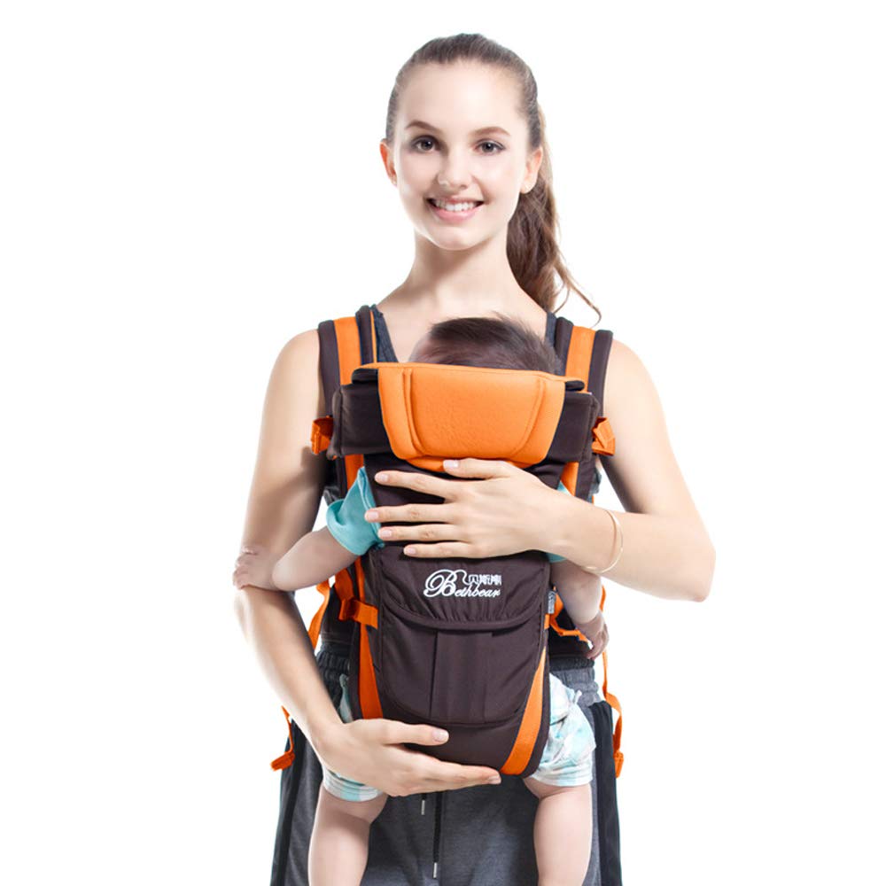 Maydolly Baby Carrier Front and Back, Adjustable 4in1 Carrier for 0