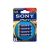 Sony Stamina Platinum - Battery 8 x AAA - alkaline - for Sony MCMDR1; S2 Sports Radio Walkman; Walkman SRF-M37