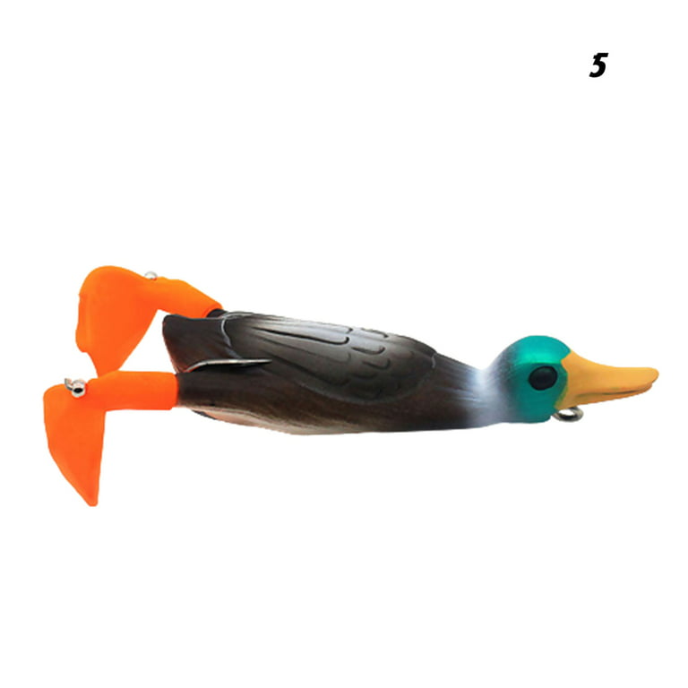 3D Duck Topwater Fishing Lure Floating Artificial Bait Not Easy to Break 5  