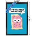 thumbnail image 4 of DaVid Olenick - Talk About It Wall Poster, 14.725" x 22.375", Framed, 4 of 5