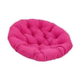 thumbnail image 3 of oshhni Round Chair Cushion Breathable Garden Chair Mat for Rocking Chair Seats Sofa Rose red, 3 of 9