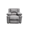 thumbnail image 2 of Reclinable Sheraton, Suede Plata, Tu Espacio Muebles. Tu Espacio Muebles Sillón Reclinable Sheraton, 2 of 4