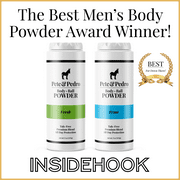Pete & Pedro BODY & BALLS POWDER Frost Cooling Sensation, Talc-Free, Eliminates Odor & Sweat, 4.4 oz.