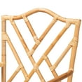 thumbnail image 5 of Baxton Studio Delta Natural Finished Rattan Armchair, 5 of 6