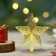 thumbnail image 5 of Adorno de pentagrama para árbol de Navidad CLLC, estrella dorada para la punta del árbol, estrella hueca de 18 cm, luz LED blanca cálida para la punta del árbol de Navidad, luces navideñas para el ho, 5 of 8