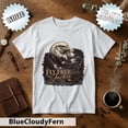 thumbnail image 3 of Fly Jackie Eagle Memorial T-shirt Bald Eagle Graphic Tee Ivory Wildlife Remembrance Shirt Nature Lover Apparel Bird Watcher Gift Comfort Fit Tee, 3 of 7