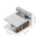 thumbnail image 2 of UPOUART 2Ud Bisagra Para Gabinete Y Vitrina De Vidrio Material Resistente Color Plata, 2 of 6