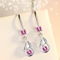 thumbnail image 2 of Jewelry VerPetridure Women's Earrings Pendant Zircon Inlaid Creative Earrings Temperament Long Style Women's Earrings Hanging Jewelry, 2 of 2