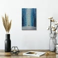 thumbnail image 2 of Elephant Stock Under Umbrella With You Wall Art - Vertical Canvas Wall Art - Living Room Wall Decor - Love Canvas - Blue And White Decor By Ekaterina Ermilkina - 8" x 12", 2 of 8