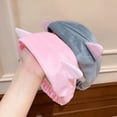 thumbnail image 1 of Banda para el cabello con orejas de gato y estilo coreano para mujer, bonita diadema para el cabello con maquillaje y lavado facial, venta al por mayor, 1 of 5