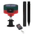 thumbnail image 1 of Advancent Instalación fácil del detector de alarma del sensor infrarrojo solar teledirigido ampliamente sensor de movimiento Jardín y Patio rojo, 1 of 6