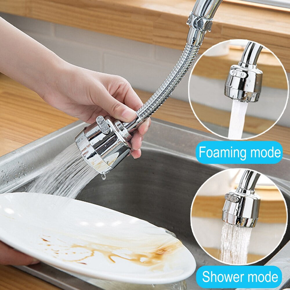 360°Rotate Faucet Nozzle Adapter Water Saving Pressurized Tap Booste C3A9 