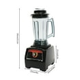 thumbnail image 2 of 2800W Professional and Powerful for Making Fruit Juices, Vegetable Juices, Milkshakes, Smoothies, 2 of 14