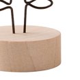 thumbnail image 4 of Titular de la tarjeta de mesa lindo diseño único titular de la foto de la tarjeta de visita con base de madera para la decoración de la oficina en el hogar flor, 4 of 5