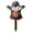 D, variant on Tepsmf Halloween Themed Metal Courtyard Porch Decoration Ornament 11.8 IN Iron Garden Stake for Outdoor Yard Spooky Decor