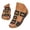 Black, variant on Otqutp Womens Wedge Sandals Geometric Cutout Decorative Straps Open Toe Casual Shoes Summer Non-Slip Beach Hiking Slippers