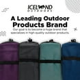thumbnail image 5 of Iceland Outdoors Travel and Camp Towel Fast Drying Lightweight - Microfiber Quick Dry For Beach Camp Gym Swim Camping Compact Backpacking Hiking Fast Drying 2 Pack Full Size For Body and Hand Purple, 5 of 8