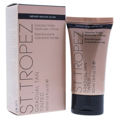 Gradual Tan Tinted Moisturizer and Primer by St. Tropez for Women - 1.69 oz