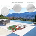 thumbnail image 3 of Christmas Cardinal Birds Outdoor Rug for Patio/Deck/Porch, Non-Slip Large Area Rug 5 x 7 Ft, Xmas Holly Leaves Branch Red berries Indoor Outdoor Rugs Washable Area Rugs, Camping Rug Carpet Runner, 3 of 8