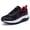Roseblack, variant on Womens Non Slip Sneakers Comfortable Breathable Shoes for Work Gym Travel Walking US5.5-11