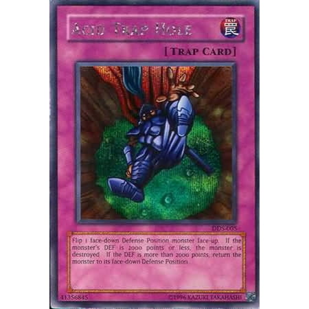 YuGiOh Dark Duel Stories Acid Trap Hole DDS-005 (Best Trap Cards Yugioh)