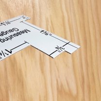 Pompotops DIY Sewing Patchwork Quilting Ruler Mesh Tailoring Sewing Tailor Craft Metal Ruler Handmade Fitting Ruler