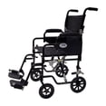 thumbnail image 2 of Mobb Fauteuil Roulant en Aluminium de 18 Pouces/fauteuil de Transport Léger Duo, 2 of 5