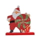 thumbnail image 1 of Manualidades de Papá Noel, decoración de madera, adornos de escritorio, centros de mesa, letreros de madera, adornos de madera, elegante decoración navideña para el hogar, ambiente festivo,, 1 of 7
