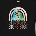 thumbnail image 4 of Inktastic Little Sister I Love My Big Sister Boys or Girls Baby T-Shirt, 4 of 5