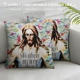 thumbnail image 3 of RUIYC Christian Gifts for Women Throw Pillow Covers,Inspirational Religious Gifts for Women,Mom,Wife,Friends,Catholic Gifts for Women,Birthday Christmas Square Cushion, 3 of 5