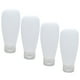 thumbnail image 4 of 4pcs 100 ml de botellas de plástico contenedores de tapa de maquillaje Suministros cosméticos para desinfectantes de limpiador (blanco), 4 of 6