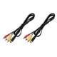 thumbnail image 1 of 2 Piezas 1.5M 4.9 Pies 3 Rca Macho A 4 Cable de Conversion para Pc Tv S-Video, 1 of 5