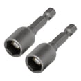 thumbnail image 4 of qiya 2PCS 6-13mm Socket Magnetic Nut Screwdriver 1/4in Hex Electric Drill Bit, 4 of 10