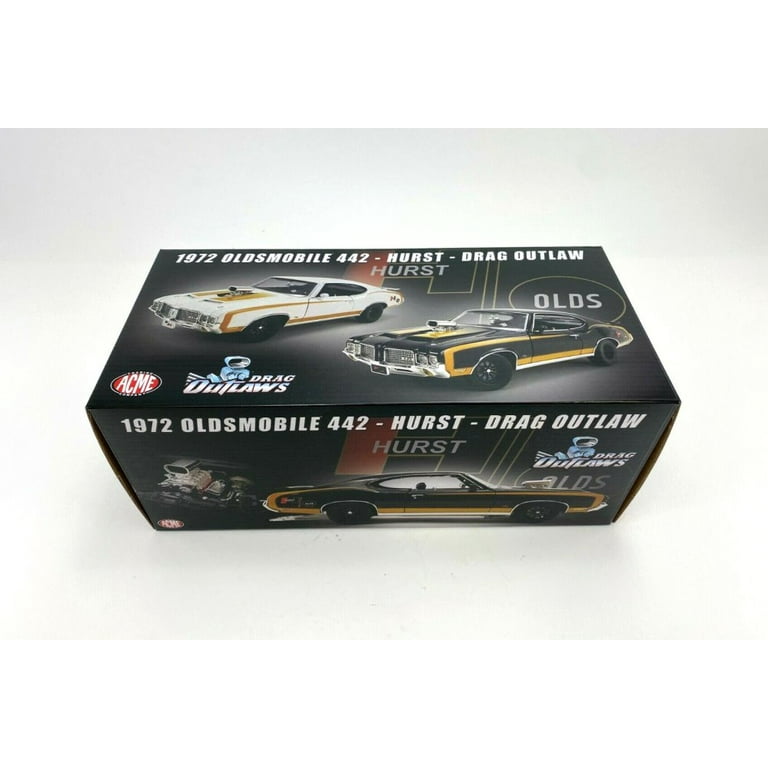 1972 Oldsmobile 442 Hurst, Black and Gold - Acme A1805621