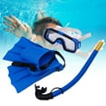 thumbnail image 6 of Hariumiu Snorkeling Goggles Good Toughness Safe Breathing Waterproof Kids Wide Vision Swimming Eyewear Snorkel Swim Fins for Underwater Diving, 6 of 10
