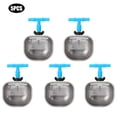 thumbnail image 1 of Herwey 5Pcs Stainless Steel Automatic Rabbit Drinker Nipple Drinking Bowl Waterer Farm Accessory,Rabbit Water Bowl,Rabbit Drinker, 1 of 8