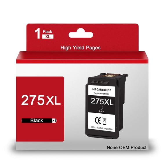 PG-275XL High-Yield Ink Cartridge, for Canon PIXMA Printers, Black, PG-275XL