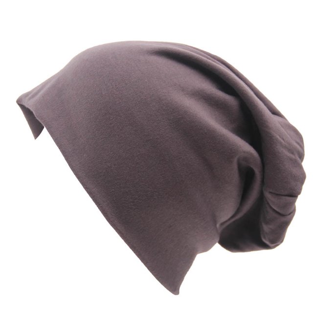 Gorro de mujer, gorro de otoño e invierno, estilo callejero deportivo, estilo hip hop, informal, holgado, de algodón de punto para hombres y mujeres