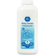 MEDPRIDE Hypoallergenic Talc Free Baby Powder Cornstarch Powder with Aloe Vera and Vitamin E, 22 oz