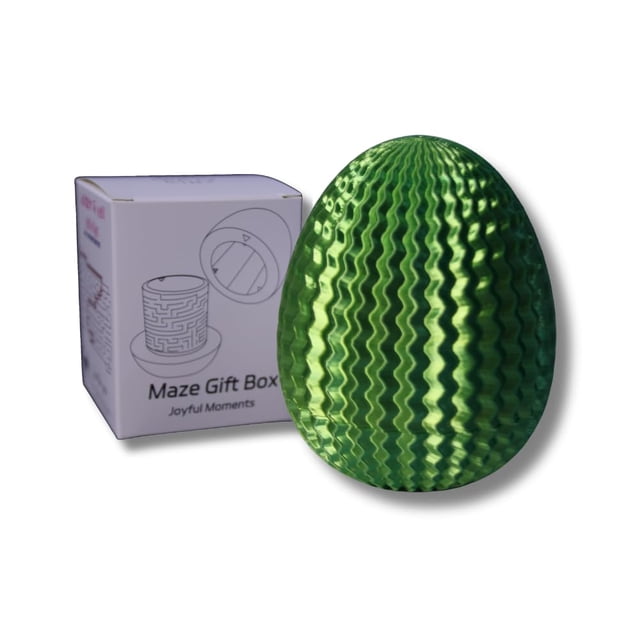 Caja de regalo Maze JHBEEY con forma de huevo para regalos en efectivo y pequeños tesoros