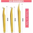 thumbnail image 3 of WWS-Fiber Tip Lash Tweezers for Lash Extensions, Precision Boot Volume Eyelash Extensions Tweezers Japanese Steel Curved Isolation Fiber Grip Tweezers pinzas para pestaas (3pcs), 3 of 4