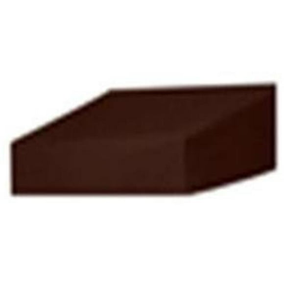 IDM Worldwide Auvent de Porte Classique en Cacao 4 Pi.