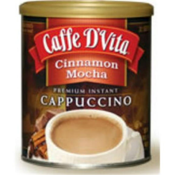 Caffe DVita  Cinnamon Mocha Cappuccino 6 1lb canisters
