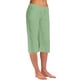 thumbnail image 3 of ICHUANYI Clearance Fashion Women Summer Casual Loose Pockest Elastic Waist Trousers Capris Pants(Green, XL) ICHUANYI WER2023081013866, 3 of 8
