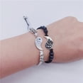 thumbnail image 4 of ZTTD Friend Bracelets 2 Matching Yin And Yangs Rope Bracelets For Friendship Relationship Boyfriend Girlfriend Valentine's Day Gift, 4 of 9